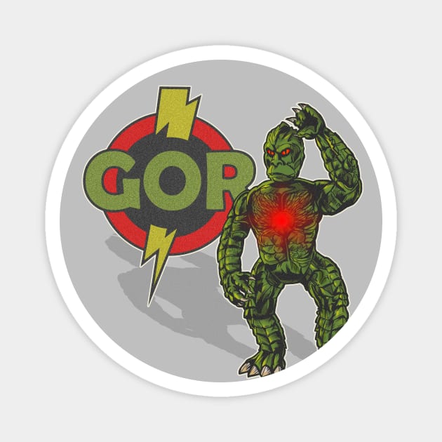 Gor, King of the Terrons Magnet by Doc Multiverse Designs